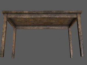 woodentable 3D Model