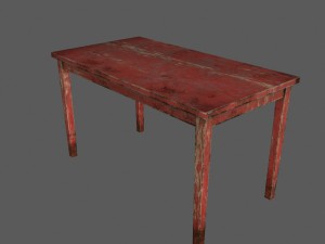 table 3D 模型