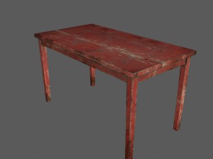 table 3D 模型