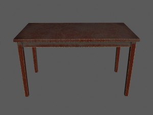 table 3D मॉडल