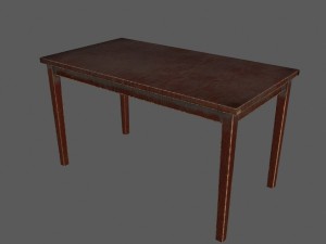 table 3D Model