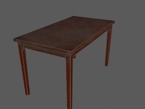 table 3D Model