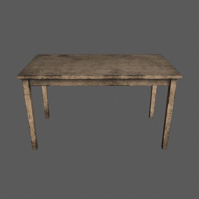 table Model 3D .c4d .max .obj .3ds .fbx .stl .blend 