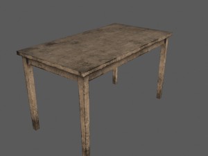 table Model 3D