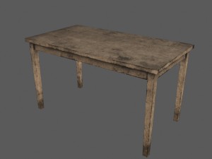 table Model 3D