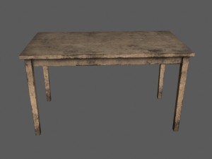table Model 3D