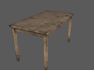 table Model 3D