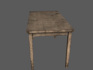 table Model 3D