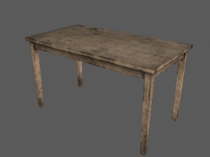 table Model 3D