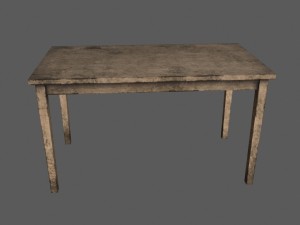 table Model 3D