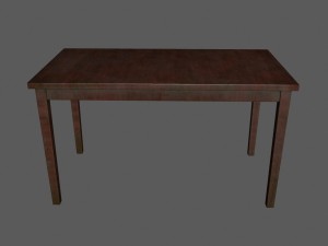 table 3D-Modell