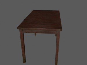 table 3Dモデル