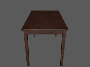 table 3Dモデル