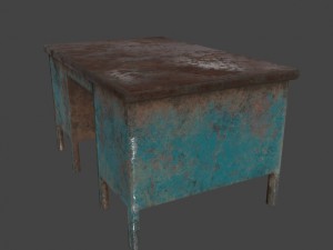 desk 3D Model