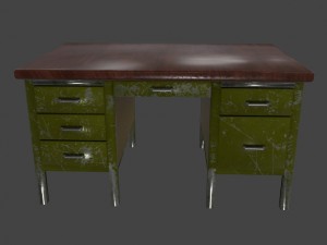 desk 3D मॉडल