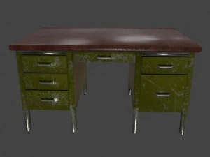 scrivania Modello 3D