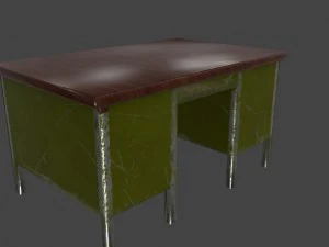 scrivania Modello 3D