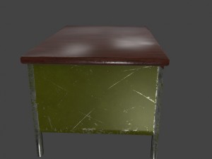 desk 3D 模型