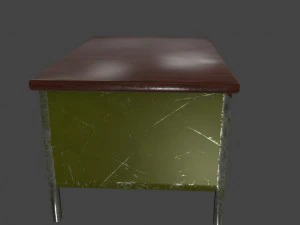 scrivania Modello 3D