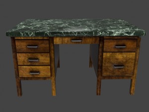 desk Modèle 3D