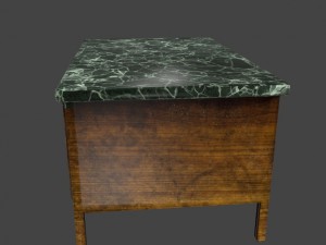 desk 3D 模型