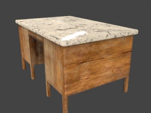 desk 3D Model