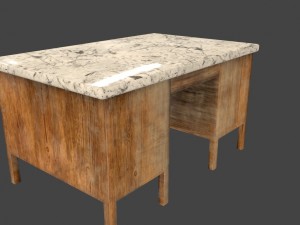 desk 3D Model