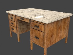 desk 3D Model