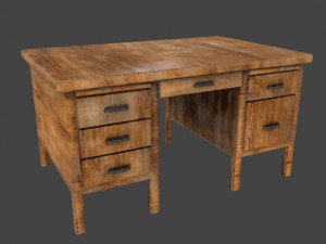 desk 3D Модель