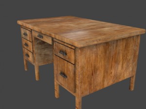 desk 3D Модель