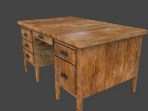 desk 3D Model