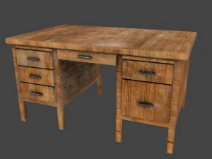 desk 3D Model