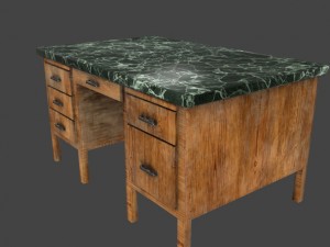 desk 3D Модель