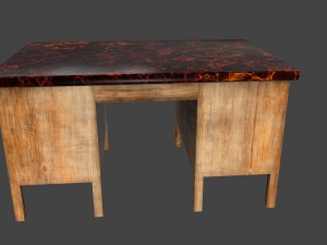desk 3D Modell