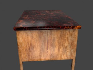 desk 3D Modell