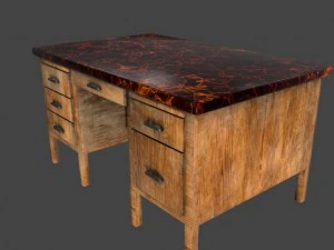 desk 3D Model