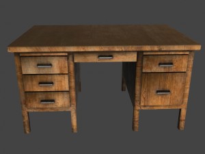 desk 3D Model