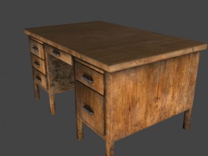 desk 3D Model