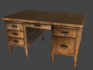 desk 3D Model