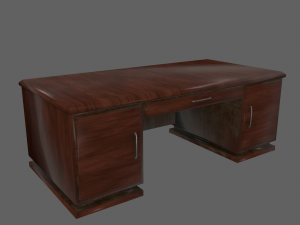 desk 1 Model 3D