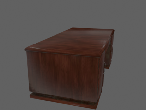 desk 1 Model 3D