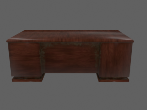 desk 1 Model 3D