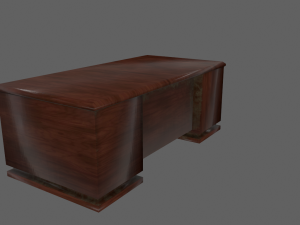desk 1 Model 3D
