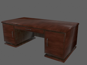 desk 1 Model 3D