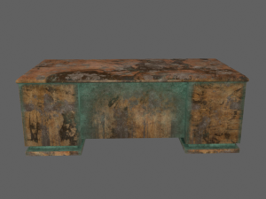 desk Model 3D