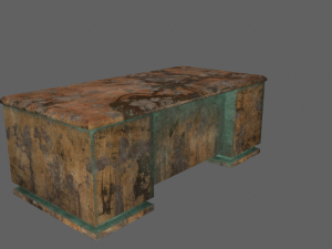 desk Model 3D