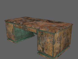 desk Model 3D