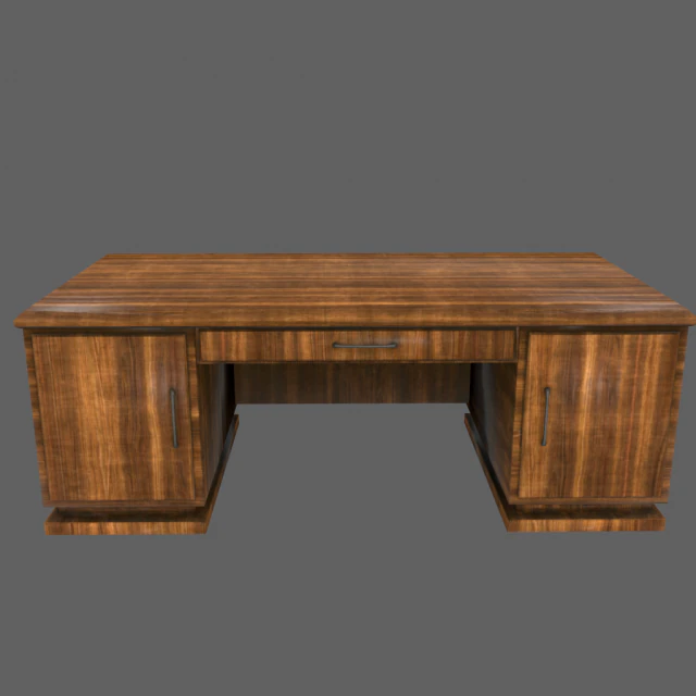 desk 3D Model .c4d .max .obj .3ds .fbx .stl .blend 