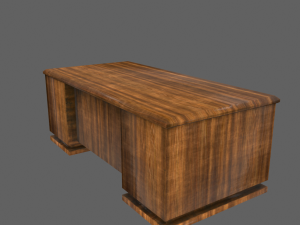 desk Modello 3D