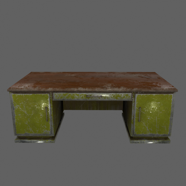 desk 3D 모델 .c4d .max .obj .3ds .fbx .stl .blend 